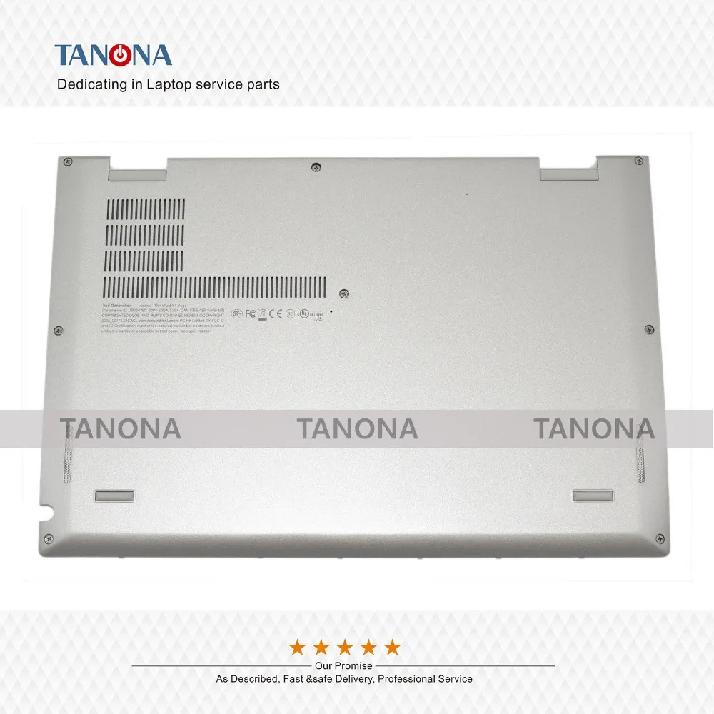 /оригинальная чехол для задней части корпуса строчными буквами Базовая крышка Корпус шкаф D основа 01AY912 01AY889 серебристого цвета для lenovo Thinkpad X1 Йога 2nd Gen
