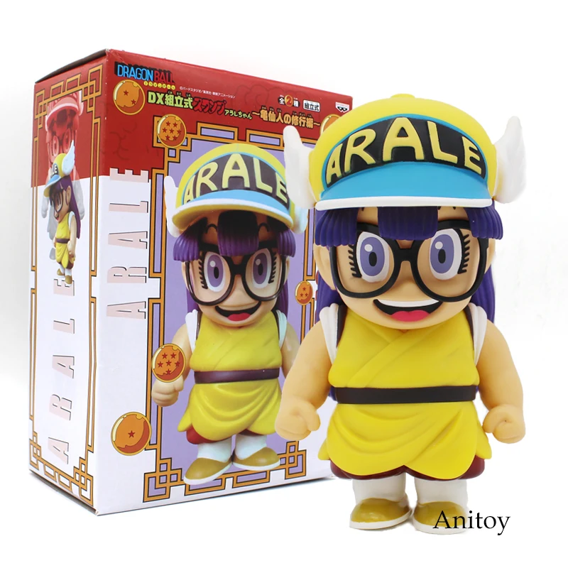 Dr. Slump Arale Косплей Dragon Ball Z Son Goku Krillin аниме мультфильм забавная ПВХ фигурка Коллекционная модель игрушки 18~ 24 м 4 стиля - Цвет: C