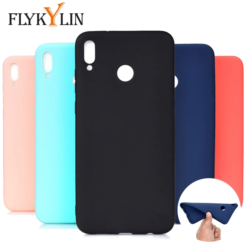 FLYKYLIN Silicone Case For Huawei Honor 8X Max on Coque Ultra Slim Soft TPU Candy Color Phone Cases Cute Cover |