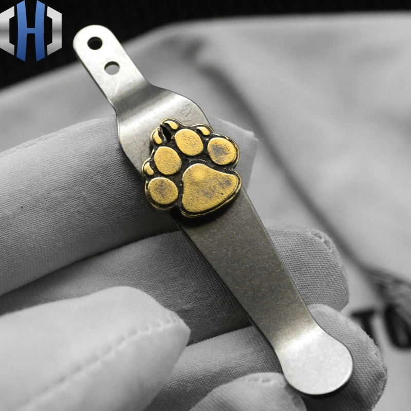 

Steel Fire Back Clip XM18 Back Clip Titanium Alloy Steel Fire Knife Clamp Tool Back Clip ZT Back Clip Knife Tools