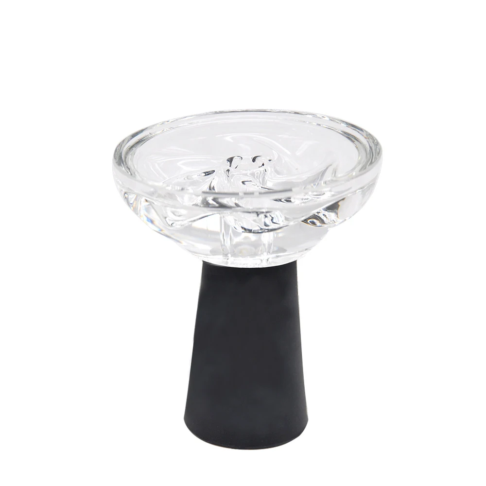 Vortex High temperature Resistant Glass Hookah Bowl Shisha Tobacco Bowl