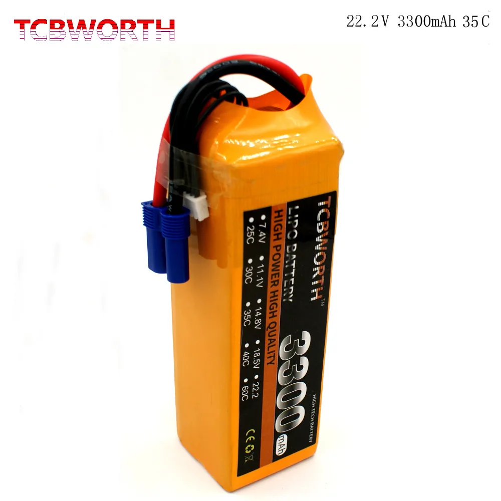 Новая батарея 6S 22,2 V 3300mAh 35C RC батарея для вертолета для РУ самолет квадротор Дрон Автомобиль Лодка Грузовик RC LiPo батарея 6S35C