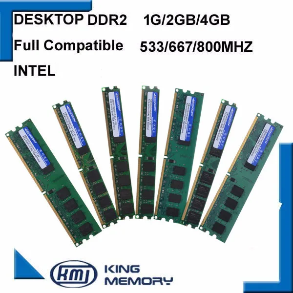 Kembona дешевая память ram рабочего стола ddr2 2g 2 gb ddr2 800 модуль MHz non-ecc(без коррекции ошибок), пожизненная Гарантия