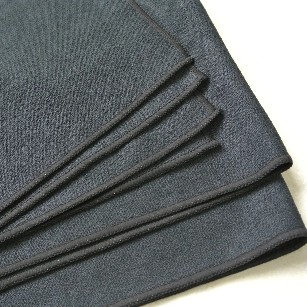 Eco-Friendly Microfiber Yoga & Beach Towel with Silicone Grip, Premium Quality, Washable