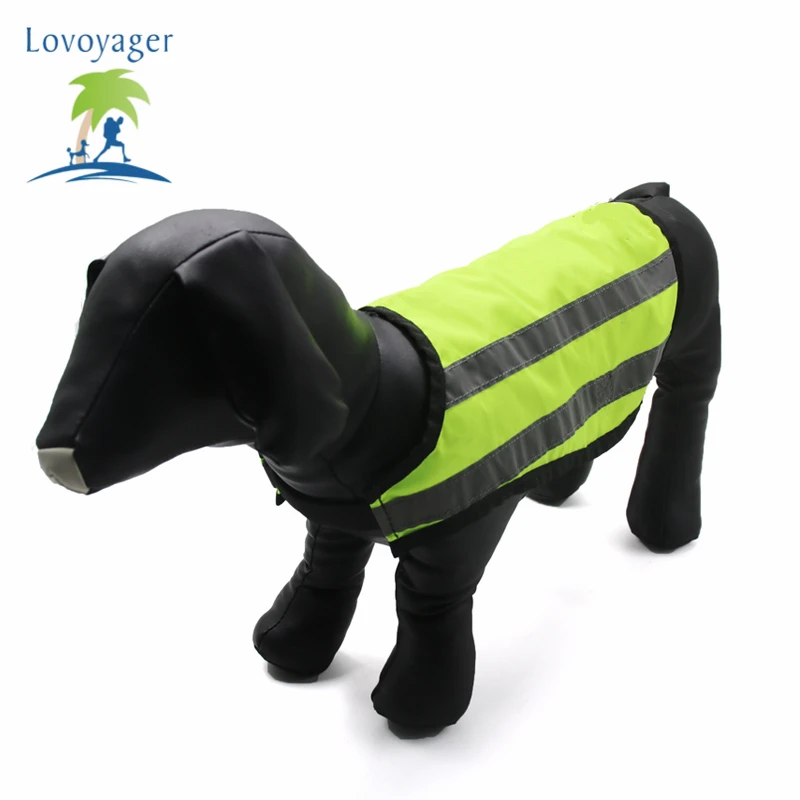 Buy Fluorescent Reflective Pet Dog Vest Clothes