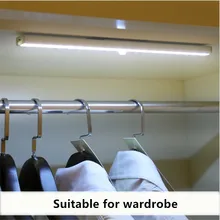 USB Charing светодиодная сегментная лампа инфракрасный датчик движения 20 светодиодный ночник индукция человека Ночная освещение для шкафа-буфета