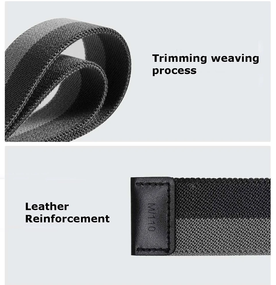 XIAOMI 125cm CT3801 3.8cm Sports Leisure Tactical Belt For Man Women Quick Release Buckle Elastic Fabric Bel (10)