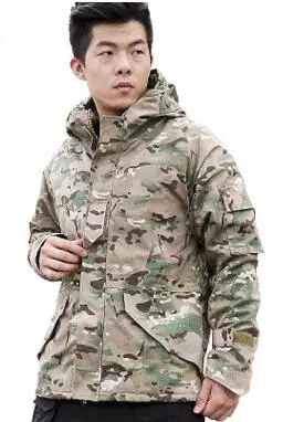 G8 Military Bomber Jacket Winter Jacket Men Tactical Combat Coat Militar Waterproof Windbreaker Jacket Fleece Jackets Men - Цвет: CP