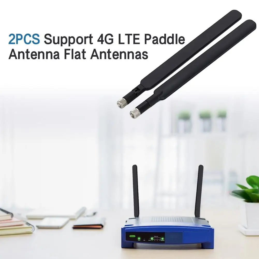 2PCS 4G LTE Paddle Antenna Flat Router Boosters for Huawei B593S-850 B880 B890