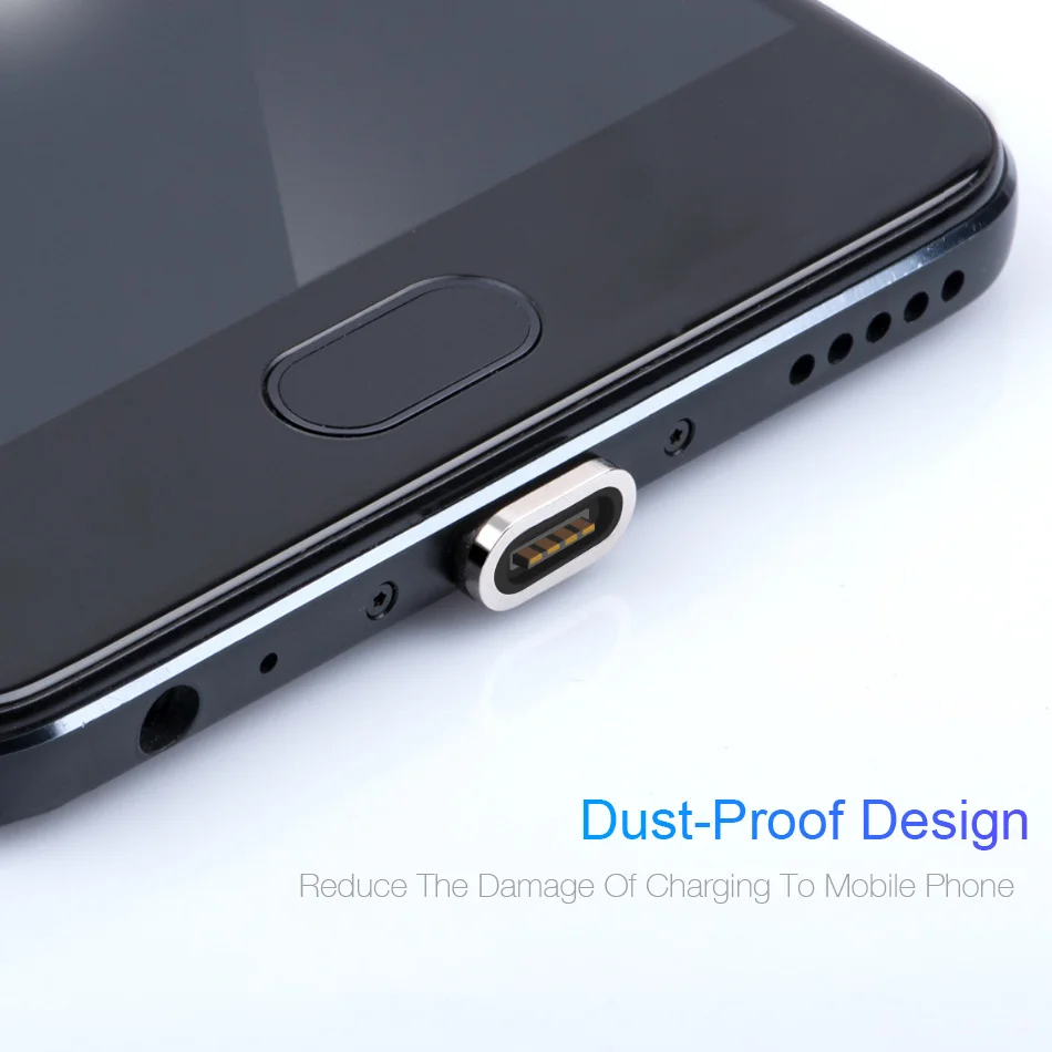 Магнитный кабель из искусственной кожи 3A, кабель Micro usb type C, 1 м, быстрая зарядка USB C, магнитное зарядное устройство для телефона iPhone, samsung, Xiaomi, ...