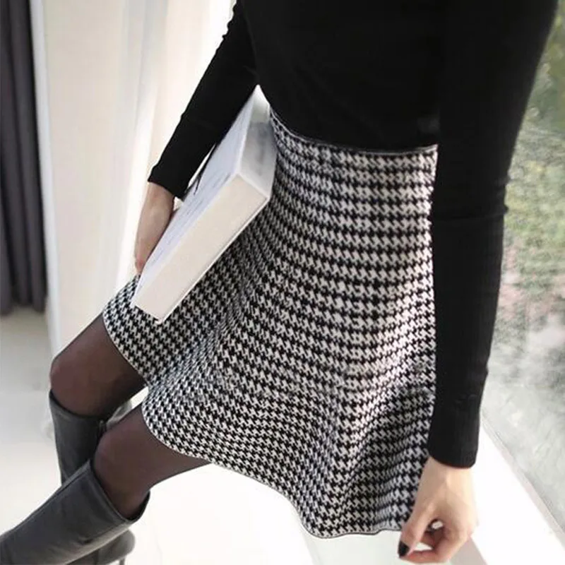 Женская плиссированная расклешенная мини-юбка с высокой талией, цветная однотонная красная Офисная Женская юбка, Весенняя летняя модная женская повседневная юбка на пуговицах