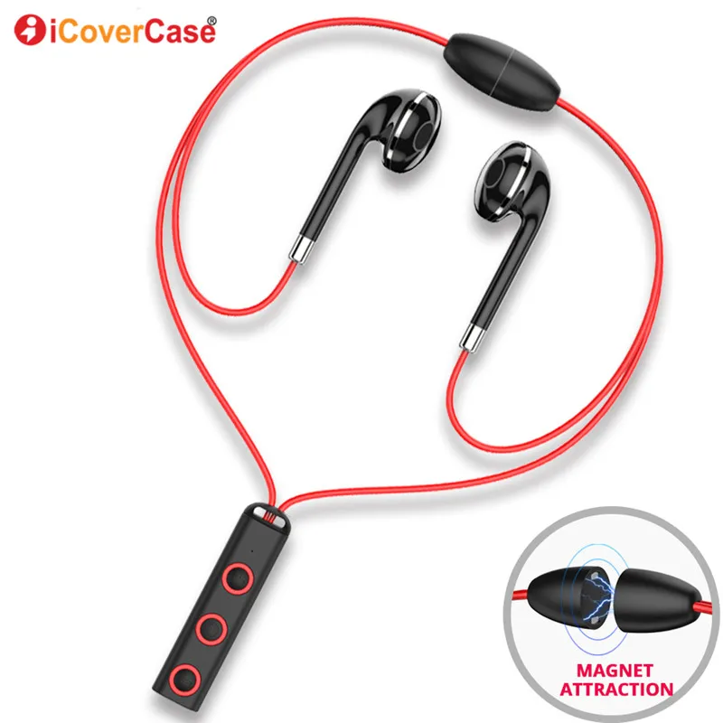 Smartphone Bluetooth Headphones Wireless Headphone Sports Earpiece Bass Earbuds Box Microphone For iPhone 6s 7 8 x 5s Case BT313