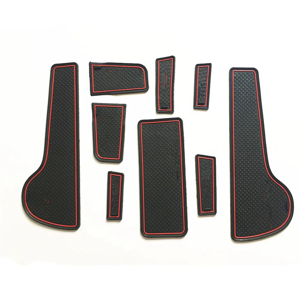 

Car Anti-slip Non-slip Rubber Water Cup Sticker Gate Slot Pad Door Groove Mat for Chevrolet Cruze 2009 - 2015 Accessories