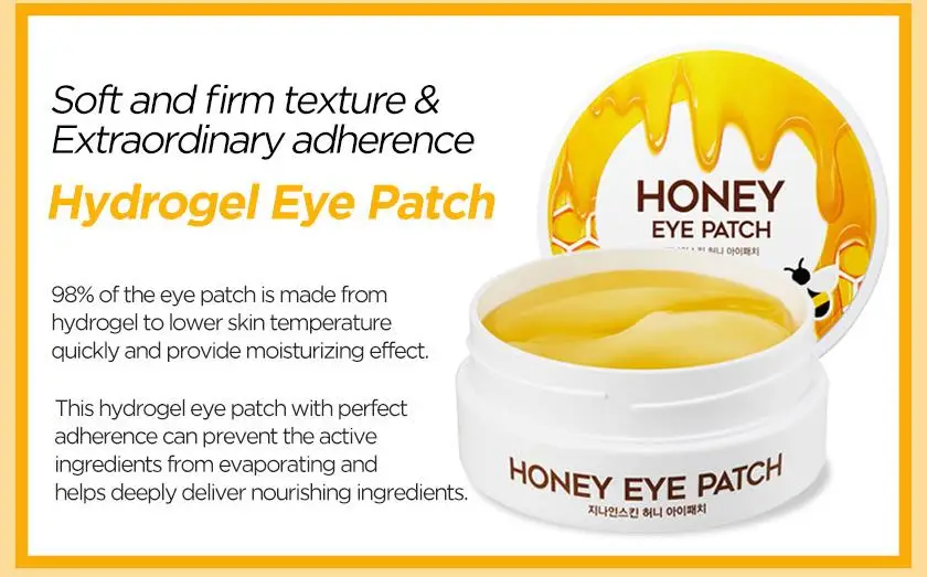 G9SKIN honey Eye Patch 60 шт. гидрогелевая маска для глаз для удаления темных кругов отеков мешок для глаз увлажняющая маска для ухода за кожей лица корейская косметика