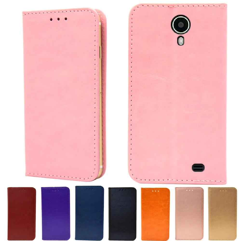 

LIHAIJUN Luxury Book Wallet PU Leather Flip Case Stand Card Holder Case Cover For Tele2 Midi Midi LTE