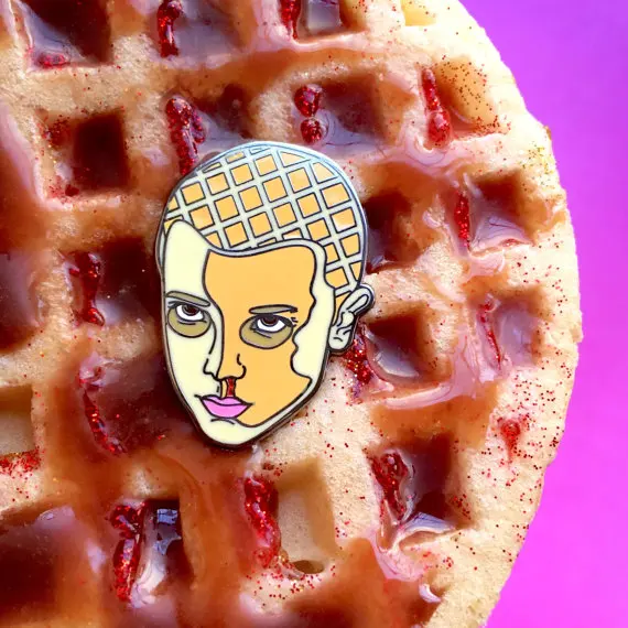 

stranger things eleven enamel pin