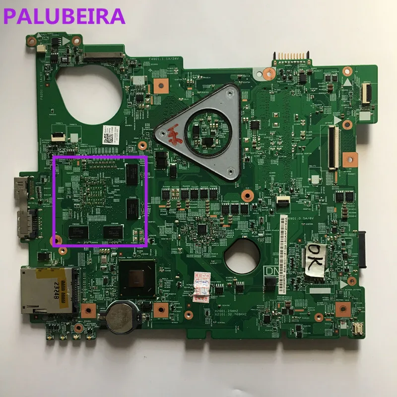 Palubeira N5110 для DELL inspiron CN-0J2WW8 0J2WW8 HM67 DDR3 GT525M Тесты материнская плата