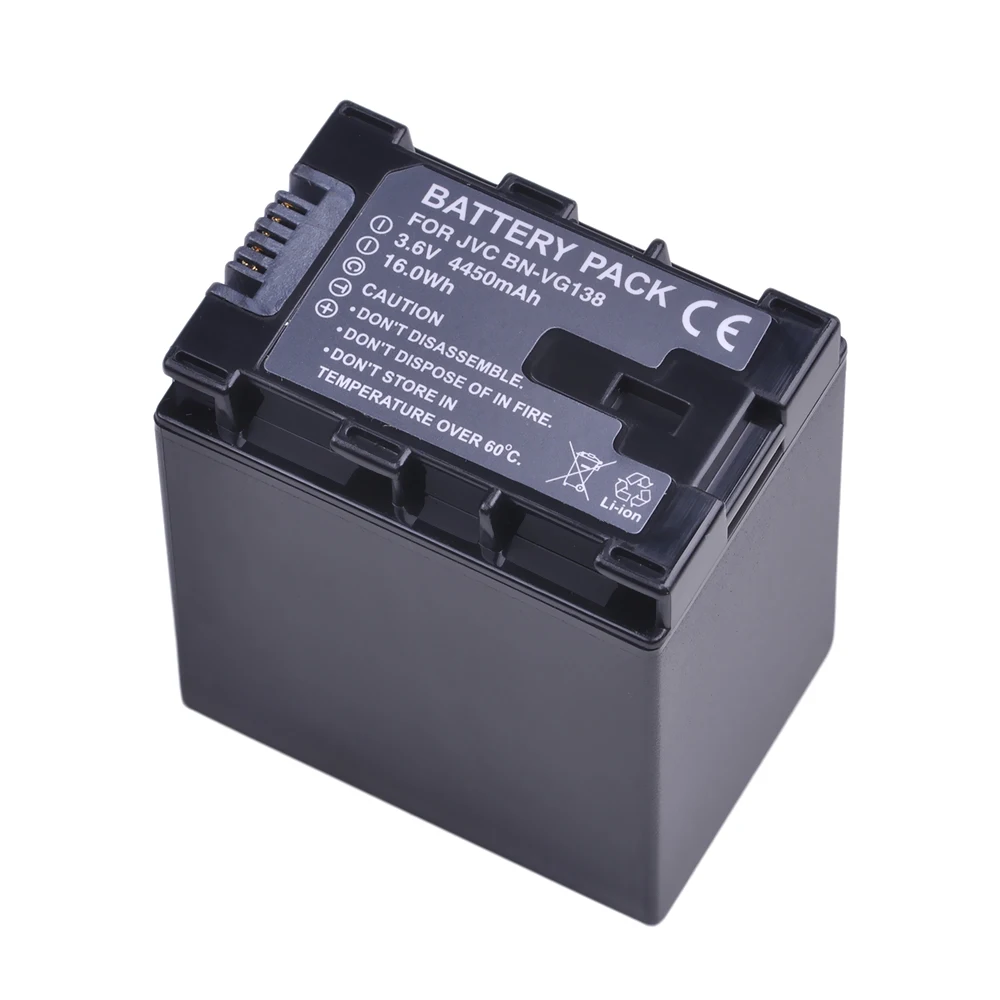 Bateria da Câmera para Jvc Everio Gz-e10 Gz-e100 Gz-e200 Gz-e300 Gz-e505b Gz-e515b Gz-ex250 Gz-ex310 Gz-ex355 1 pc bn Bn-vg138 Vg138