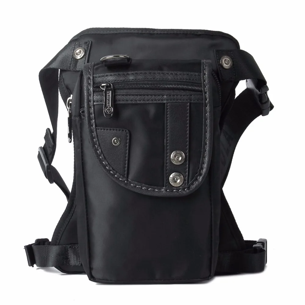 High Quality Men Nylon Waist Pack Bag Shoulder Cross Body Messenger Bag