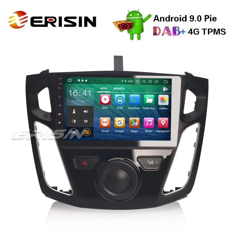 Erisin ES7995F 9&quot Octa-Core Android 9.0 Car Stereo GPS Sat Nav DAB+ DVR WiFi OBD DTV for FORD Focus | Автомобили и мотоциклы