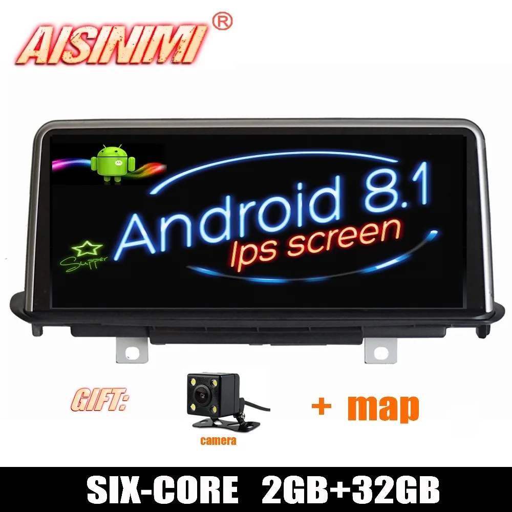 Top Android 8.1 Car Dvd Navi Player FOR BMW X5 F15 (2014-2017) Original NBT System audio gps stereo auto 10.25 ips screen all in one 0