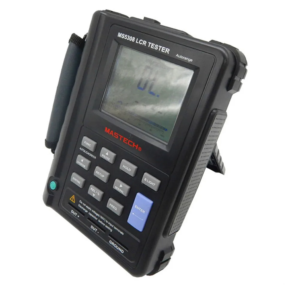 MASTECH-MS5308-LCR-Meter-portable-Auto-Range-LCR-Tester-High-Performance-100Khz