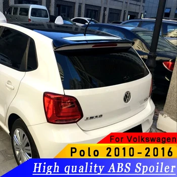 

ABS high quality For Volkswagen Polo spoiler 2010-2016 year spoiler primer or DIY color car rear wing spoiler for Polo
