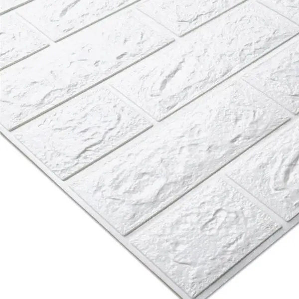 

2019 new PE Foam 3D Wallpaper DIY Wall Stickers Wall Decor Embossed Brick Stone Wallpaper Room House 70 X 38.5CM Poster
