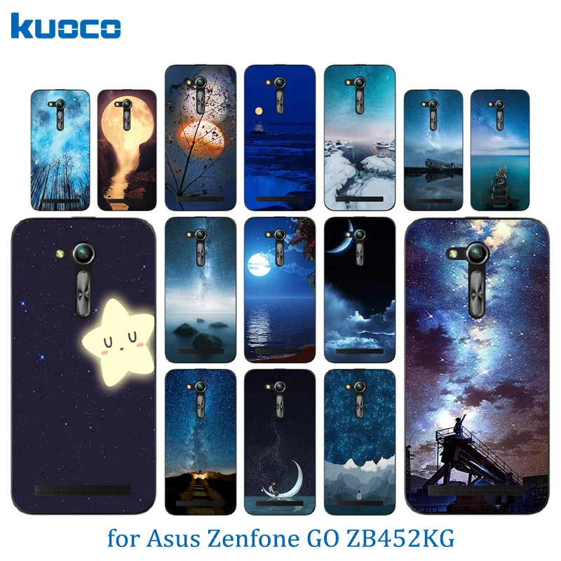 Чехлы для телефонов Asus ZB450KL с узором ночного неба 4 5 дюйма Zenfone GO 2nd Gen ZB452KG ASUS_X014D