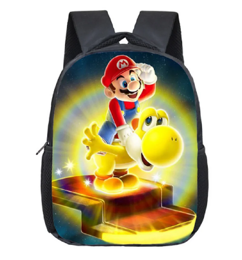 12 Polegada mario bros infantil pequeno sacos