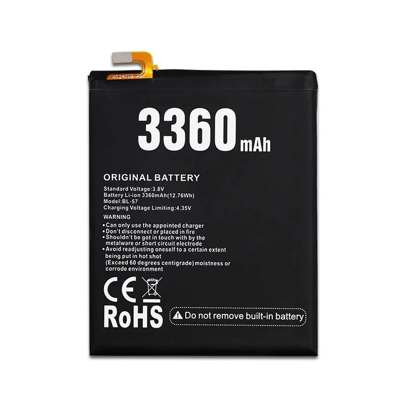 Mcdark 3360 мАч MTK6580 Аккумулятор Для Doogee Shoot 2 BL 57 аккумулятор|Аккумуляторы для