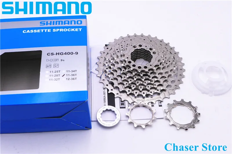 SHIMANO Alivio HG400 MTB 9 скоростей горный велосипед MTB кассета 11-32T 11-34T 36T CS-HG400-9