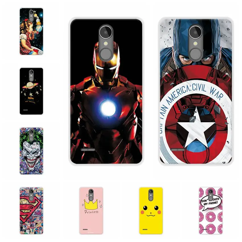 

Ample Captain America Cases Coque For LG K8 2017 Soft Silicone Phone Case Capa For LG K8 2017 X240 X 240 Back Cover 5.0"