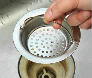 

Kitchen Wash Basin Filter Net Stainless Steel Filter Mesh Free Shipping