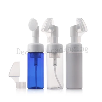 

Silicone Empty Bottle Refillable Multicolor Foaming Cream Make up Container Cosmetic Bottle Sample Face Cleaner Care