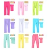 Girl Pants Soft Elastic Modal Cotton Kids Leggings Candy Color Girls Skinny Pants Trousers Solid Color 2-13Y Children Trousers 3