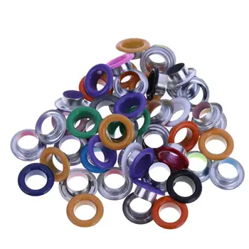 

Hollow Eyelet Matching Washer Leather Craft Repair Grommet DIY Manual Accessory Hollow Rivet Shoes Eyelet Button Metal Buckle