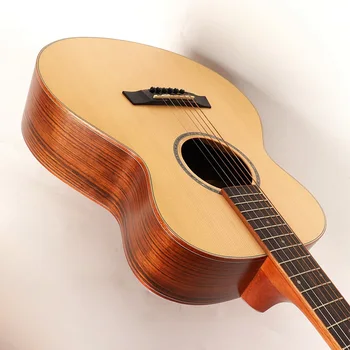 

good quality 36inch hickory wood acoustic guitar/ small guitar for kids