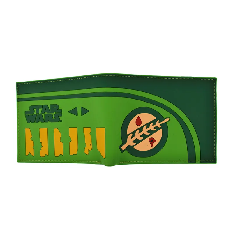 Новое поступление Звездные войны бумажник 3D милые высококачественные кошельки из ПВХ для мужчин с держателем для карт - Цвет: BK1811701