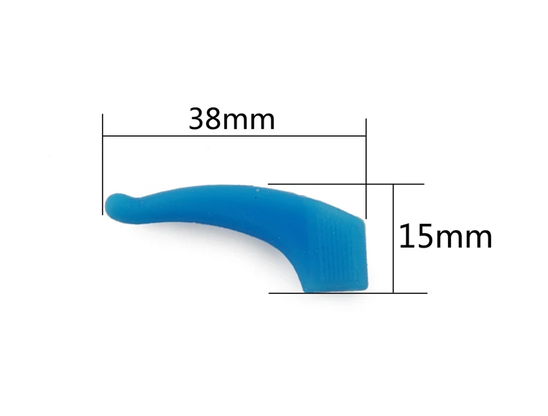 30 шт. высококачественный цветной силиконовый Противоскользящий держатель для очков аксессуары ушной крючок окуляра дужки 0503