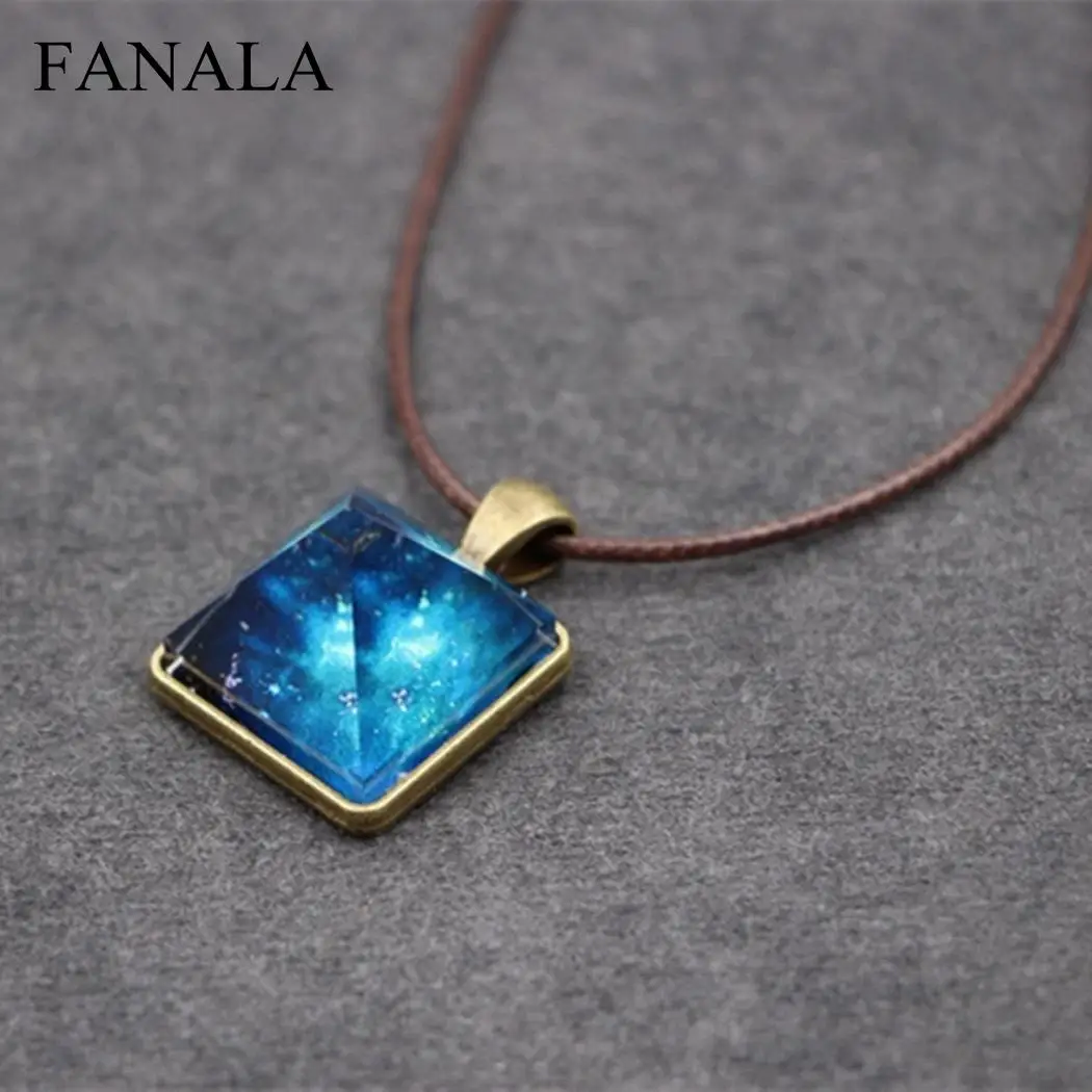 

Necklace Luminous Crystal Artificial Pendant Unisex Fashion Casual