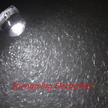 1000 шт 5 мм соломенная шляпа светодиодный Белый супер яркий светодиодный светильник