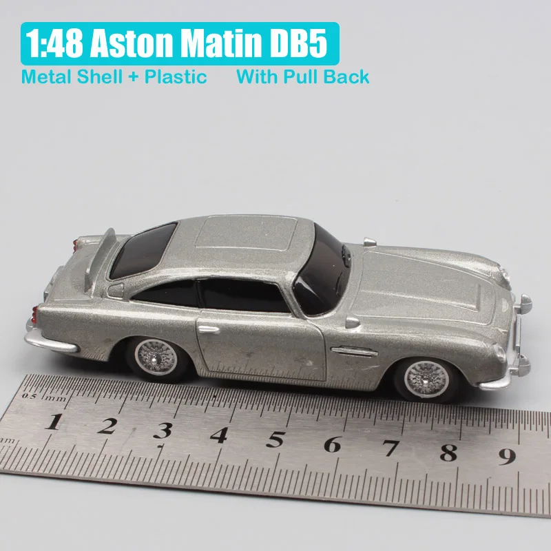 1:48 Scale James Bond 007 Aston Matin DB5 DBS V8 Vantage Toyota 2000 GT Lotus Esprit jet pull back diecast Vehicle model car toy 1:48 Scale James Bond 007 Aston Matin DB5 DBS V8 Vantage Toyota 2000 GT Lotus Esprit jet pull back diecast Vehicle model car toy