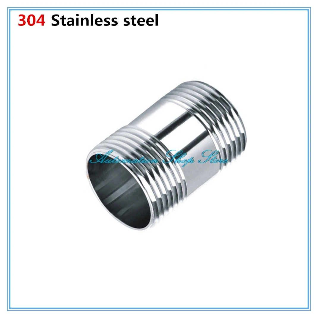 Фитинги из нержавеющей стали с резьбой папа 1/4 дюйма 3/8 1/2 3/4 1 SS304|pipe fittings stainless