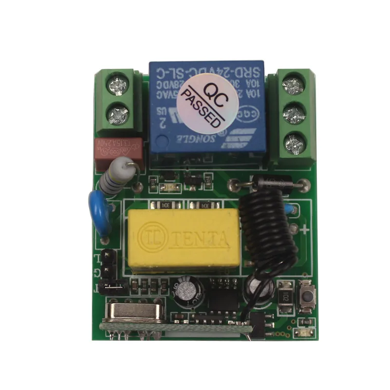 Wireless Remote Control Switch 220V 110V Receiver Relay Module Remote Transmitter Bedroom Ceiling Lights Lamps Switch-6