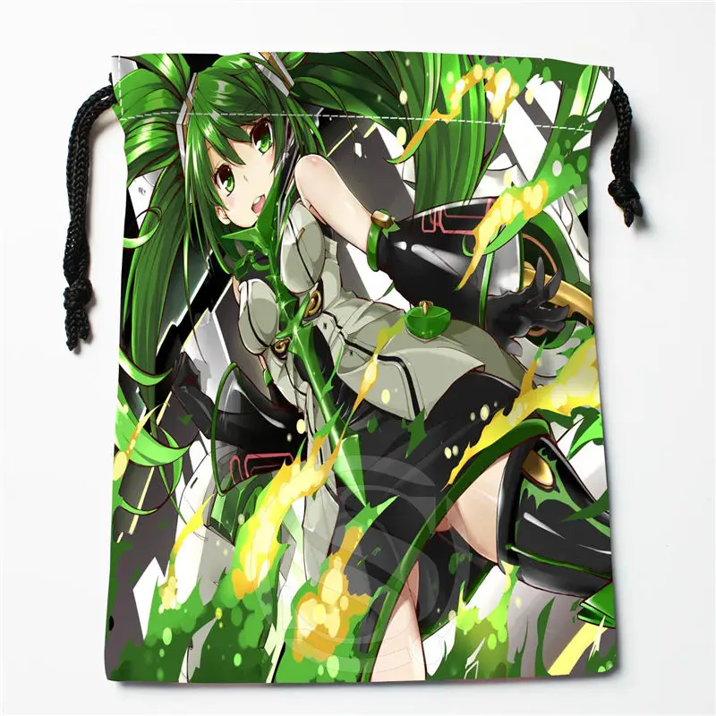 E 182 New Anime Hatsune Miku L Custom Logo Printed receive bag Bag Compression Type drawstring