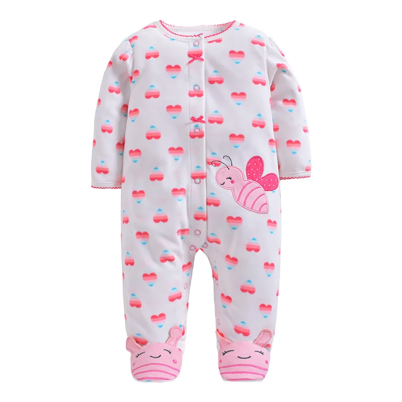 2019 baby rompers fleece jumpsuit comfortable clothing for new born babies 0-1Y baby wear , newborn baby clothing bebes