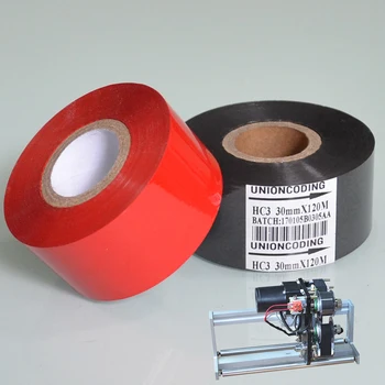 

Width 30mm length 100m hot stamp foil ribbon for packing bags