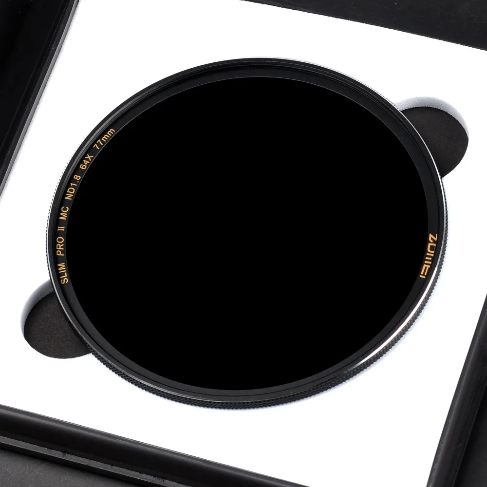 Sliver Rimmed Optical Glass Slim Multi-coated Neutral Density ND8/ND64/ND1000(3.0) 49/52/55/58/62/67/72/77/82mm
Sliver Rimmed Optical Glass Slim Multi-coated Neutral Density ND8/ND64/ND1000(3.0) 49/52/55/58/62/67/72/77/82mm