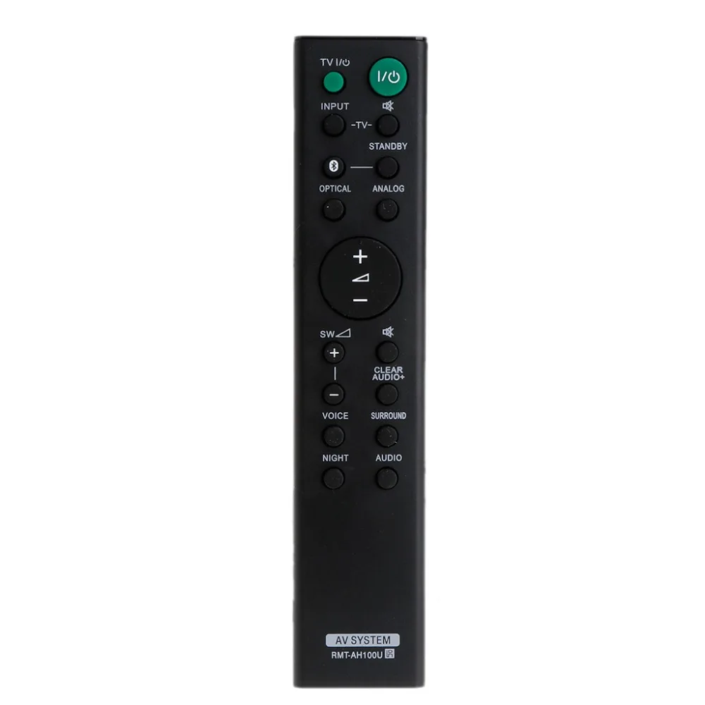 

RMT-AH100U Replace for Sony Audio System Soundbar Bluetooth AV HT-CT180 SA-CT180 Television Replacement